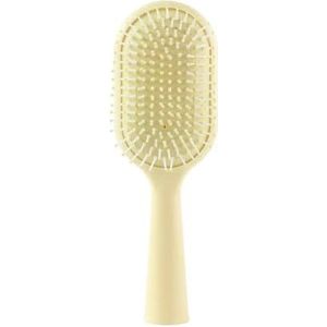 Hoofdhuid Massage Kam Anti Statische Anti Knopen Kam Haar Lange Steel Haarborstel Schoonheid Hoofdhuid Haar Massage Kam for Vrouwen(Yellow)