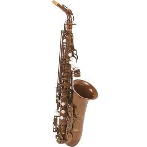 Altsaxofoon Muziekinstrument Voor Professionele Beginners Es Saxofoon Muziekinstrument (Color : Nude copper color)