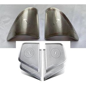 Auto Coupe Deur Driehoek Tweeter Audio Speaker Cover Trim Frame Voor EEN GLA CLA Klasse W176 X156 C117 W117 Beschermende strips(For CLA5)