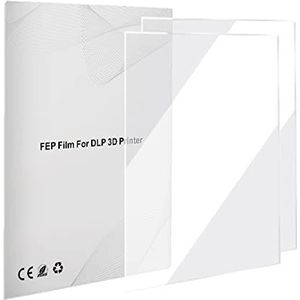 2 STKS FEP Film 200x140x0.1mm LCD SLA Hars Film Sheet voor UV DLP 3D Printers