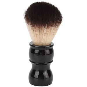Scheerkwast, Kapsalonscheerkwast, Haarscheerkwast, Scheeraccessoires, Haarscheerkwast, Nylon Borstelharen Zijn Zacht en Zacht voor de Huid voor een Grondige Reiniging
