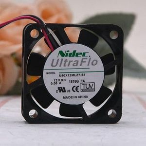 UltraFlo U40X12MLZ7-53 DC12V 0.05A 4cm 4010 Chassis Power Cooling Fan