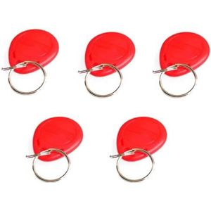 Pesfehhy EM4100 Alleen EM4100 125Khz Kaart Proximity Token Keyfobs Plastic Proximity Kaart 5St