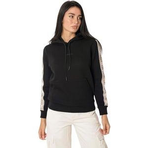 Guess Carla V4YQ11KB3P2 Sweatshirt met capuchon, zwart