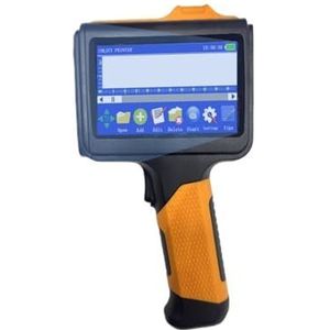 Handheld Inkjet Printer 12,7 Mm Draagbare Printer T-shirt QR Bar Batchcode Datum Nummer Logo Vervaldatum Label Kantoor voor Tekst Barcode Datum Tijd, etc(With 1 ink)