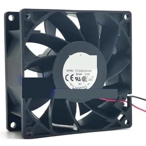 Voor Delta Electronics FFB0924HHE DC 24V 0,27A 90x90x38mm 2-draads serverkoelventilator