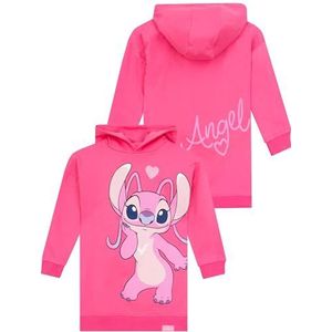 Disney Stitch Hoodie | Stitch En Angel Lange Meisjes Hoodie | Stitch Kleding Voor Meisjes Roze 116