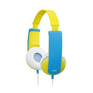 JVC Kinder Bedrade Koptelefoon Klein formaat voor kinderen vanaf 3 jaar – HA-KD5-Y (Geel)