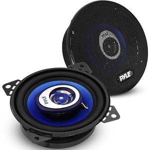 Pyle Auto Luidsprekers - Auto Speakers - 180 Watt Piekvermogen - 110-20 kHz Frequentierespons - 4 Ohm en 19 mm ASV-spoel