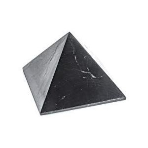 SN NATURSTEIN UG - Shungite Gepolijste Piramide 8 cm | Edelsteen uit Karelië