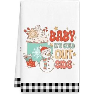 MAKOMAKI Opknoping Keuken Handdoek Handdoek Absorberende Huishoudelijke Badkamer Cartoon Schoonmaakdoek (SDMJ-43)