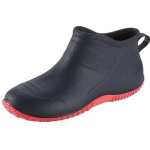 Wjnvfioo Mannen Regen Schoenen Rubber Voor Vrouwen Werklaarzen Outdoor Slijtvaste Water Laarzen Veiligheid Dikke Zolen Anti Slip Schoenen