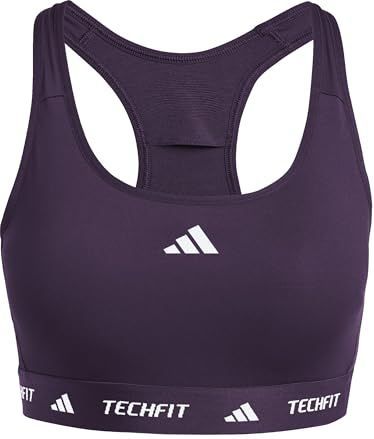 adidas Performance - Sport Bh - Lila - Bustier - Uitneembare Cups