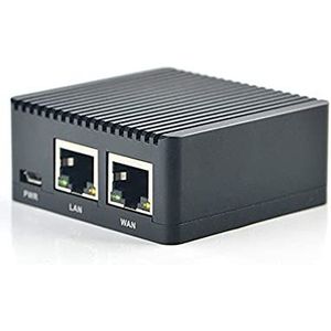 Friendly NanoPi R2S Oficial metal shell OpenWrt systeem RK3328 mini router dual gigabit poort 1GB groot geheugen (R2S Kit)