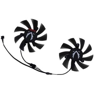 2 stuks/set, GA92S2H, GPU-koeler voor videokaartventilator voor PNY voor GeForce RTX 2070 SUPER 8GB Dual Fan Edition grafische kaartkoeling