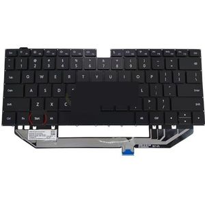 Amerikaans Spaans toetsenbord met achtergrondverlichting voor Huawei voor MateBook X Pro MACH-W19 W29 W09 MACHR-W19L MACHD-WFE9 B7-410 MACH-WAH9LP 9Z.NEXBN.20S(US start backlit)