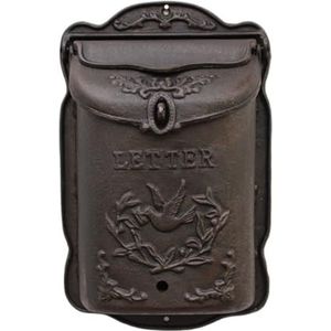 Postdozen Brievenbus Brievenbussen Wandgemonteerde Brievenbus Retro Villa Postbus Buiten Regen Verdikte Afsluitbare Pakketkast