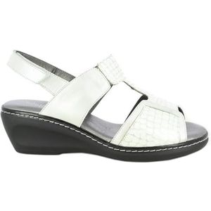 Doctor Cutillas dames sandalen 32155, Wit, 36 EU