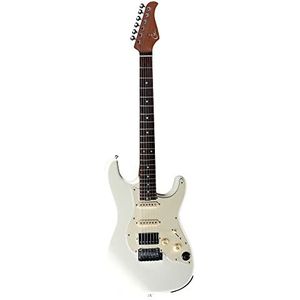 Mooer GTRS-S800 Vintage witte gitaar