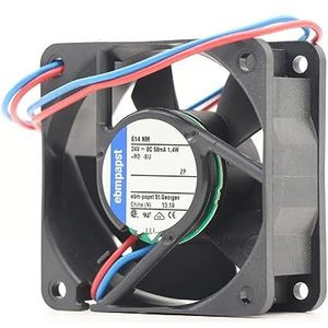 614NM Ebm Papst Ventilator 24VDC 58mA 1.4W Axiale Ventilator