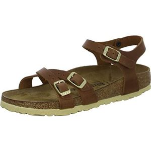 Birkenstock Damen Sandale Cognac Kumba