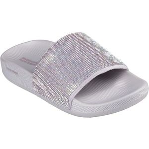 Skechers On-The-go Hyper Slide-Radiant schuifsandalen, meerkleurig, oceaangolven, 38 EU, Meerkleurige zeegolven Ocean Tides, 38 EU