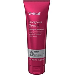 Viviscal Densifying Shampoo voor voller en dikker haar, lichaamsversterkende reinigingsshampoo gemengd met keratine en biotine, tube van 250 ml (verpakking kan variëren)