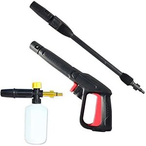 Verfspuit, Hoge Druk Schuim Pistool Slang Kit Hogedrukreiniger Spuitpistool Schuim Kanon Sneeuw Schuimlans Foamer Slang Pijp Nozzle For Karcher Spuitpistool voor meubels, kasten, hekwerk (Color : Typ