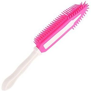 DieffematicSZ kam Bath Brush Long Handle Brush Massage Bath Rubber Soft Brush (Color : Pink)