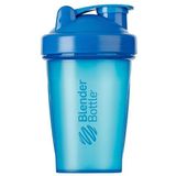 BlenderBottle Classic Shaker met BlenderBall, optimaal geschikt als eiwitshaker, proteïneshaker, waterfles, BPA-vrij, schaal tot 400 ml, inhoud 590 ml, cyaanblauw