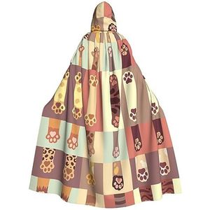 Halloween cape met capuchon schattig dier cosplay verkleedkostuum voor Halloween Kerstmis kostuum feest