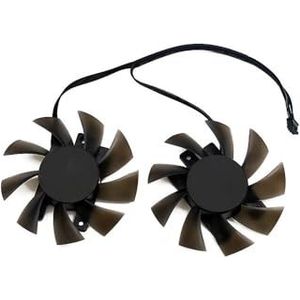 2 stuks koelventilator voor GeForce GTX 1660 Ti RTX 2060 GPU-ventilator voor Inno3D RTX2060 GTX1660TI-koeler