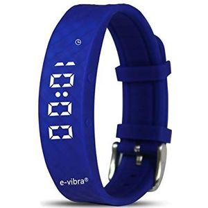 e-vibra Vibrerende herinnering horloge, oplaadbare countdown timer onbenullige training horloge, stille vibratie ADHD medicatie herinnering (blauw)