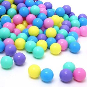 LittleTom Vanaf de Geboorte: 1000 Kleurrijke Ballen voor Ballenbak - Plastic Baby Speelballen 5,5cm - Binnen Buiten Baby Speelgoed voor Speeltent Speeltunnel Ballenbak - Kinder Plastic Ballen Klein