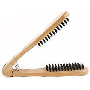 DieffematicSZ kam Professional Hair Straightener Bristle Straight Hair Double Brush Shaped Comb Clip Does Not Hurt Styling Tools Home