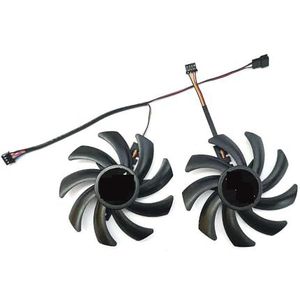 1LOT 75MM 4PIN FD7010H12S HD 7850 GDDR5 GPU-ventilator, voor Sapphire voor Dual-X HD7850 1G 2GB grafische kaartkoelventilator