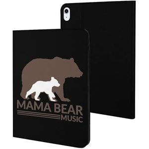 Mama Bear Muziek Hoesje Compatibel Voor ipad Air5/Air4 (10.9"") /ipad Pro 2018 (11 inch) Slim Case Cover Beschermende Tablet Cases Stand Cover
