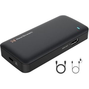 NearStream CCD10 video-opnamekaart, HDMI-opnamekaart voor streaming, 1080P 60Hz op PS4/PS5/Xbox/Switch/Camera in OBS, Tiktok, YouTube, werkt met PC/Mac