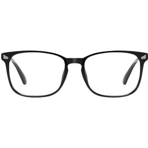 XYZ Eyewear Leesbril - Dames - Heren - Leesbrillen - Trendy - Lees bril - Leesbril met sterkte - Voordeel - Stijlvol - Met sterkte (Zwart, Sterkte +1.50)