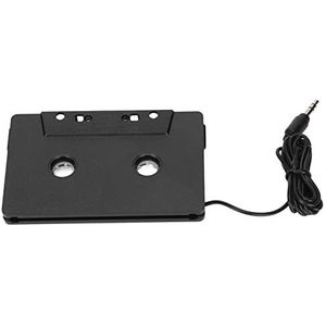 Autocassette Aux-adapter, Professionele 4-kanaals Klassiek Ontwerp Cassette-adapter voor Telefoon, Autoluidspreker, Tablet