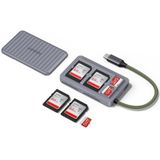 UGREEN - SD-kaartlezer DRIE-sleuven - Geheugenkaartlezer - 5Gbps - Compatibel met iPhone 16-serie/Android/Windows/macOS