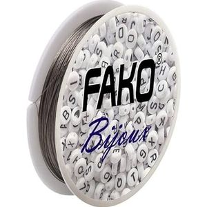 Fako Bijoux® - Staaldraad - Nylon Gecoat - Sieraden Maken - 0.3mm - 40 Meter