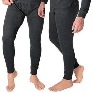 Black Snake® Thermische onderbroek, thermo-ondergoed, sportonderbroek, mannen, 2 stuks lange onderbroek