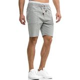 Korte Broek - Effen - Katoen - Regular Pasvorm