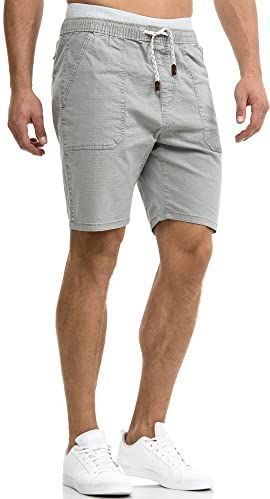 Korte Broek - Effen - Katoen - Regular Pasvorm