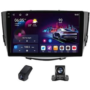 Android 14 2 Din Autoradio geldt voor Lifan X60 2012-2016 Ingebouwd CarPlay/Android auto/DSP-processor RDS FM WIFI/GPS-navigatie Bluetooth 9 Duim Touch screen/Stuurbediening(C20Plus)