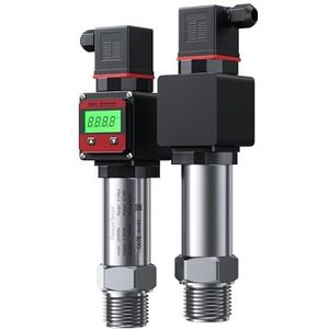 Hydrostatische druksensor met lcd-display, DC24V, 0-100 bar, 0-200 bar, 0-600 bar, 4-20 mA 0-10 V, 0-5 V, G1/4 zender, digitale druksensor (4-20 mA output, 0-100bar)