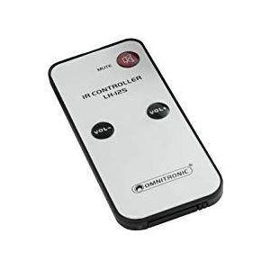 Omnitronic - L-125 - Afstandsbediening - IR - Creditcardformaat