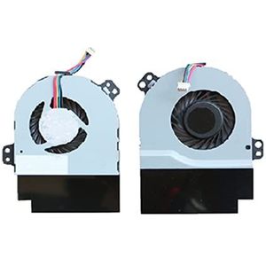 Laptop CPU koelventilator Voor For ASUS ZENBOOK UX50 UX50V UX50V(BestBuy) Zwart