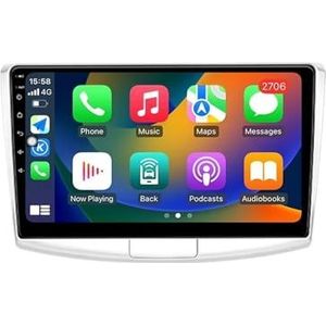 Android autoradio voor VW Passat B6 B7 CC 2010-2015, 9 inch touchscreen autoradio Autoaccessoires met GPS Bluetooth FM RDS HiFi WiFi(F1 1+32G)